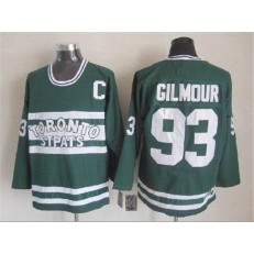 Toronto Maple Leafs #93 Doug Gilmour Green CCM Throwback Stitched NHL Jersey