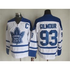 Toronto Maple Leafs #93 Doug Gilmour White CCM Throwback Winter Classic Stitched NHL Jersey