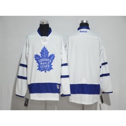 Toronto Maple Leafs Blank White Reebok Premier Stitched NHL Jersey