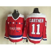 Washington Capitals #11 Mike Gartner Red Alternate CCM Throwback Stitched NHL Jersey