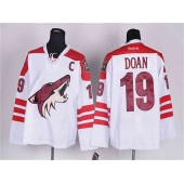 Arizona Coyotes #19 Shane Doan White NHL Jersey