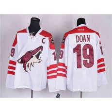 Arizona Coyotes #19 Shane Doan White NHL Jersey