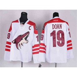 Arizona Coyotes #19 Shane Doan White NHL Jersey