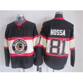 Chicago Blackhawks #81 Marian Hossa Black Third CCM Stitched NHL Jersey