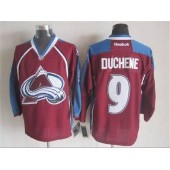 Colorado Avalanche #9 Lanny Mcdonald Red Home Stitched NHL Jersey