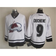 Colorado Avalanche #9 Lanny Mcdonald White Fashion Stitched NHL Jersey