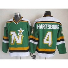 Dallas Stars #4 Craig Hartsburg Green CCM Throwback Stitched NHL Jersey