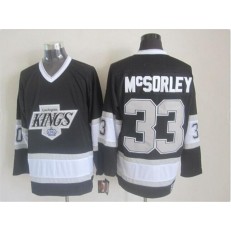 Los Angeles Kings #33 Marty Mcsorley Blank CCM Throwback Stitched NHL Jersey