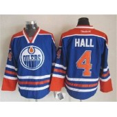 Edmonton Oilers #4 Bill Ranford Light Blue CCM Throwback Stitched NHL Jersey