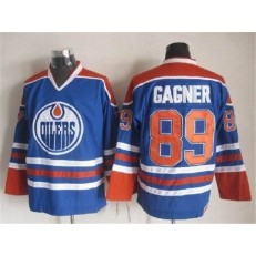 Edmonton Oilers #89 Bill Ranford Light Blue CCM Throwback Stitched NHL Jersey