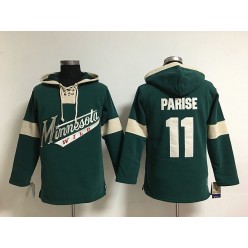 Minnesota Wild #11 Zach Parise Green Stitched NHL Jersey