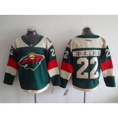Minnesota Wild #22 Nino Niederreiter Green 2016 Stadium Series Stitched NHL Jersey