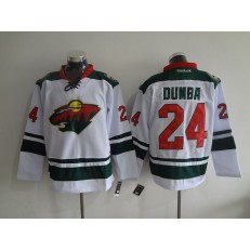 Minnesota Wild #24 Matt Dumba White Stitched NHL Jersey