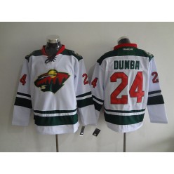 Minnesota Wild #24 Matt Dumba White Stitched NHL Jersey