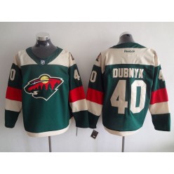 Minnesota Wild #40 Devan Dubnyk Green 2016 Stadium Series Stitched NHL Jersey