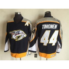 Nashville Predators #44 Kimmo Timonen Navy Blue 1998-99 Throwback CCM Vintage Hockey Stitched NHL Jersey
