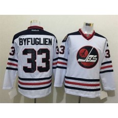 Winnipeg Jets #33 Dustin Byfuglien White 2016 Heritage Classic Reebok Stitched NHL Jersey