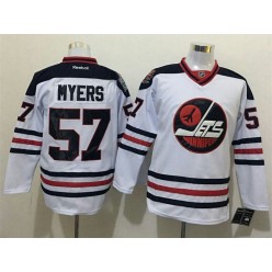 Winnipeg Jets #57 Tyler Myers White 2016 Heritage Classic Reebok Stitched NHL Jersey