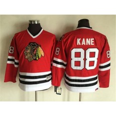 Chicago Blackhawks #88 Patrick Kane Red CCM Throwback Stitched Youth NHL Jersey