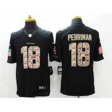 Baltimore Ravens 18 Breshad Perriman Black Limited Salute to Service Nike Stitched NFL Jersey