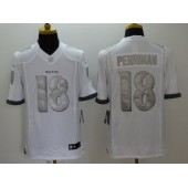 Baltimore Ravens 18 Breshad Perriman White Limited Platinum Nike Stitched NFL Jersey
