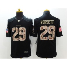 Baltimore Ravens 29 Justin Forsett Black Limited Salute to Service Nike Stitched NFL Jersey