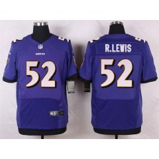 Baltimore Ravens 52 Ray Lewis Elite Purple Team Color Nike NFL Jersey