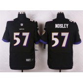 Baltimore Ravens 57 C.J. Mosley Elite Black Alternate Nike NFL Jersey