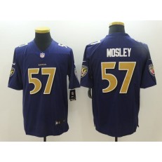 Baltimore Ravens 57 C.J. Mosley Purple Color Rush Limited Nike Stitched NFL Jersey
