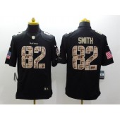 Baltimore Ravens 82 Torrey Smith Black Limited Salute to Service Nike Stitched NFL Jersey