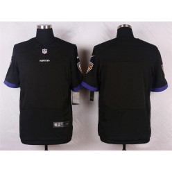 Baltimore Ravens Blank Elite Black Alternate Nike NFL Jersey