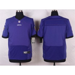 Baltimore Ravens Blank Elite Purple Team Color Nike NFL Jersey