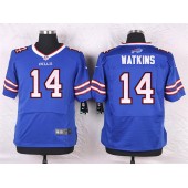 Buffalo Bills #14 Sammy Watkins Blue Men Stitched Nike NFL New Elite Jersey