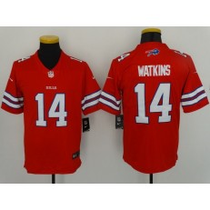 Buffalo Bills #14 Sammy Watkins Red 2016 Color Rush Men Limited Jersey
