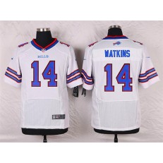 Buffalo Bills #14 Sammy Watkins White Men Stitched Nike NFL New Elite Jersey