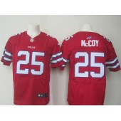 Buffalo Bills #25 LeSean McCoy Nike Red Color Rush Men NFL Elite Jersey