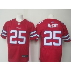 Buffalo Bills #25 LeSean McCoy Nike Red Color Rush Men NFL Elite Jersey