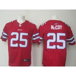 Buffalo Bills #25 LeSean McCoy Nike Red Color Rush Men NFL Elite Jersey