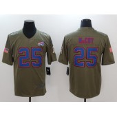Buffalo Bills #25 LeSean McCoy Olive 2017 Salute To Service Limited Nike Men Jersey