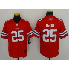 Buffalo Bills #25 LeSean McCoy Red 2016 Color Rush Men Limited Jersey