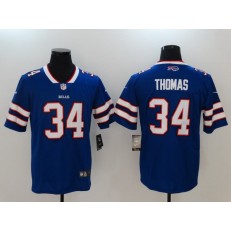 Buffalo Bills #34 Thurman Thomas Royal Blue Team Color Men Stitched Nike NFL Game Jersey