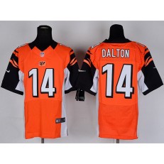 Cincinnati Bengals #14 Andy Dalton Orange Game Football Nike NFL Jersey