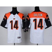 Cincinnati Bengals #14 Andy Dalton White Game Football Nike NFL Jersey