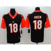 Cincinnati Bengals #18 AJ Green Black Vapor Untouchable Limited Men Nike NFL Jersey