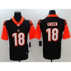 Cincinnati Bengals #18 AJ Green Black Vapor Untouchable Limited Men Nike NFL Jersey