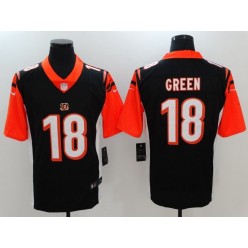 Cincinnati Bengals #18 AJ Green Black Vapor Untouchable Limited Men Nike NFL Jersey