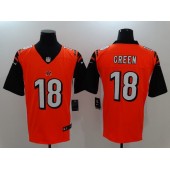 Cincinnati Bengals #18 AJ Green Red Vapor Untouchable Limited Men Nike NFL Jersey