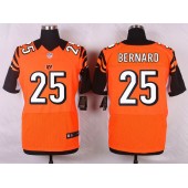 Cincinnati Bengals #25 Giovani Bernard Orange Alternate Men's Football Elite Nike NFL Jersey