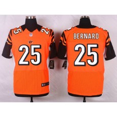Cincinnati Bengals #25 Giovani Bernard Orange Alternate Men's Football Elite Nike NFL Jersey