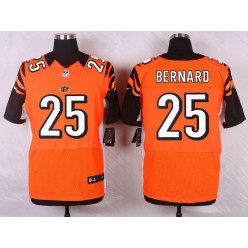 Cincinnati Bengals #25 Giovani Bernard Orange Alternate Men's Football Elite Nike NFL Jersey